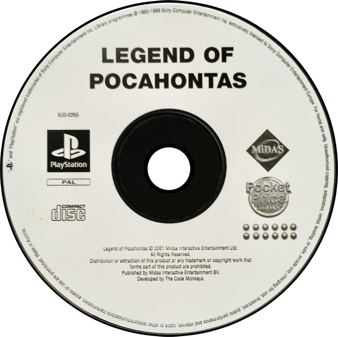 Legend of Pocahontas screenshot 3 for Playstation